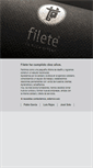 Mobile Screenshot of filete.cl